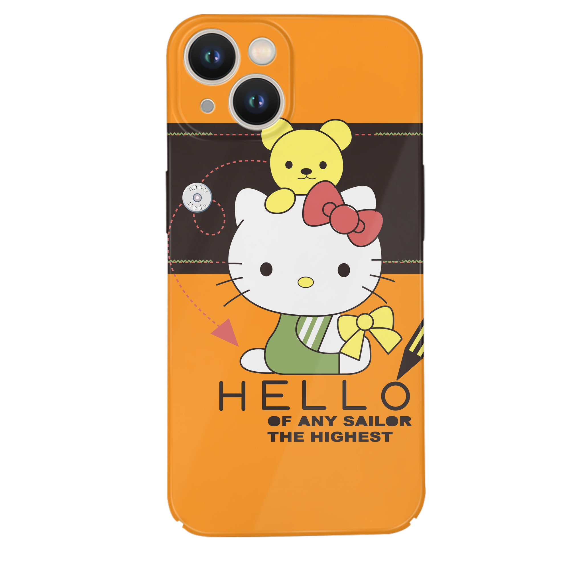 （画像用） Hello Kitty ハローキティ 【iPhone 14シリーズ対応】ハードケース
